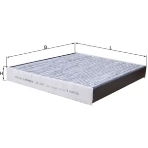Filtre d'habitacle (filtre à pollen) KNECHT LAK1677 pas cher