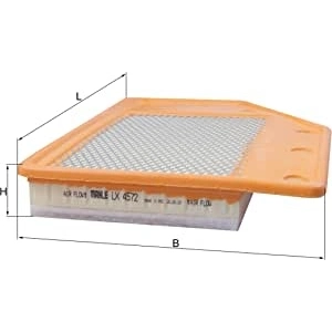 MAHLE Original KNECHT FILTER Filtre à air pour OPEL: Insignia (Ref: LX 4572) pas cher