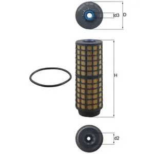 Mahle KNECHT FILTER Filtre à carburant pour IVECO: Daily (Ref: KX 564D)