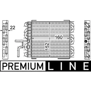 Refroidisseur de carburant MAHLE CK 10 000P pas cher