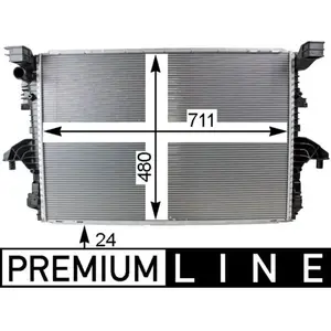 Comparateur de prix : MAHLE CR 805 000P refroidisseur de liquide de refroidissement