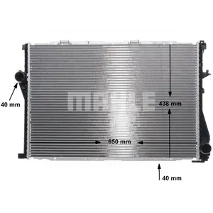 Comparateur de prix : MAHLE CR 295 000S Refroidisseur de liquide de refroidissement BEHR