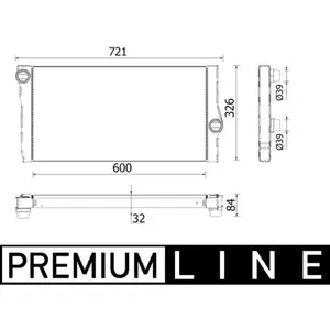 MAHLE CR 957 000P refroidisseur et liquide de refroidissement