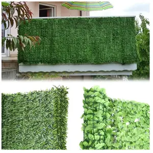 Comparateur de prix : Mendler Brise-vue pour balcon N77, brise-vue pour balcon, terrasse, clôture 500x150cm Leaf Light