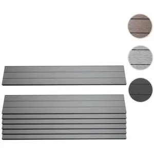 Comparateur de prix : Lattes brise-vue Mendler Sarthe - Lot de 7 Anthracite
