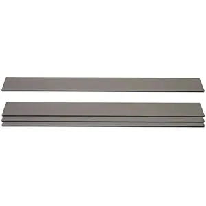 Comparateur de prix : Mendler Lot de lattes - WPC Sarthe - Gris - 180 cm