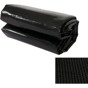 Comparateur de prix : Mendler Bâche thermique pour piscine - Bâche solaire - Rectangulaire - 8x4 m - Noir - 400 µm