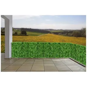 Comparateur de prix : Mendler Ecran d'intimité pour balcon N77 500x100cm Feuille clair