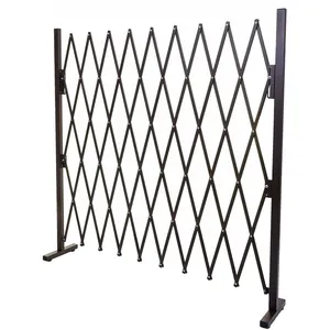 HEGELE Grillage HHG-930, grille protectrice télescopique, aluminium marron, hauteur 153cm, largeur 32-265cm pas cher