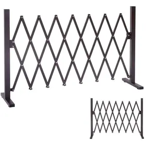 Comparateur de prix : Mendler Grillage HWC-B34, aluminium marron hauteur 153cm, largeur 36-300cm