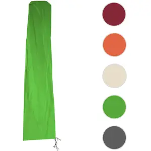 Comparateur de prix : Mendler Housse de protection Meran pour parasol jusqu'à 5 m vert