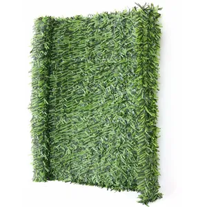 HHG Haie artificielle/brise vue pour balcon, aspect sapin, 300x150cm pas cher