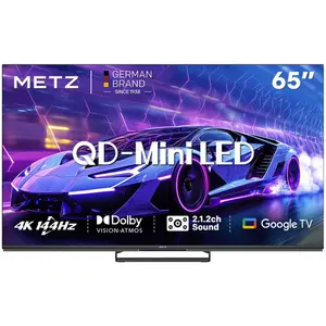 Téléviseur Metz Mini LED QLED 65 Pouces MNE8000Z 4K 144Hz Smart TV