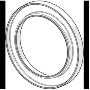 Hansa Bluebox Rallonge de rosace 15 mm ronde, 59914191, pas cher