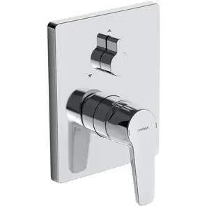 Hansa - Polo - Mitigeur de baignoire encastré, chrome 80609093 pas cher