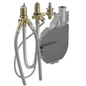 Hansa Corps de base robinetterie bain 4 trous, chrome pas cher