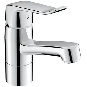 Hansa - Care - Mitigeur de lavabo avec bec pivotant, chrome 46152206 pas cher