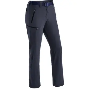Comparateur de prix : Maier Sports Pantalon de randonnée pour Femme Rechberg Therm L Ciel de Nuit