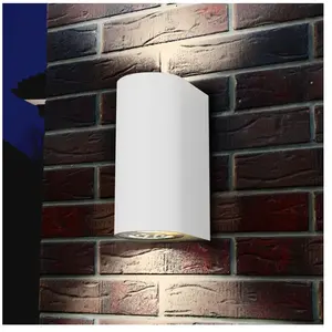 Comparateur de prix : B.K.LICHT Applique murale LED extérieur Volans blanche - luminaire ext...