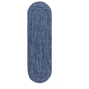 Novatrend Tapis en jute bleu 120x120 cm pas cher