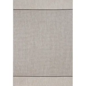 Novatrend Tapis de salon moderne tissé plat Beige 120x170 cm pas cher