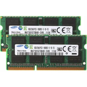 Samsung 16Gb 2x 8Gb mémoire pour ordinateur portable DDR3 1333 Mhz 204...Vendu parkaufland