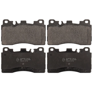 Kit de plaquettes de frein, frein à disque 116139 FEBI 116139 pas cher