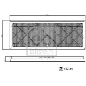 Comparateur de prix : FEBI BILSTEIN Kit de filtres air d’habitacle Filtre à particules HEPA 182566