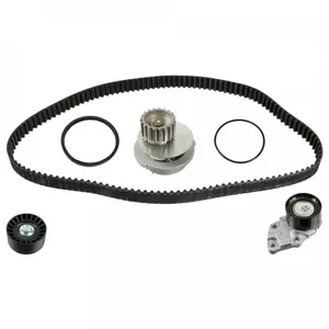 Pompe à eau + kit de courroie de distribution 173295 FEBI 173295 pas cher