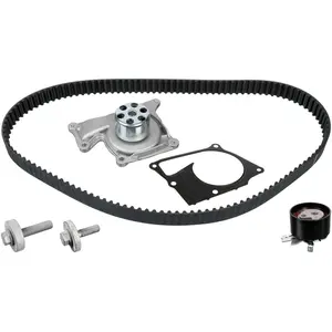Pompe à eau + kit de courroie de distribution 173163 FEBI 173163 pas cher