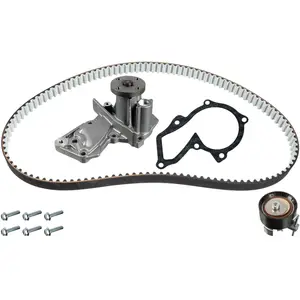 Pompe à eau + kit de courroie de distribution 173474 FEBI 173474 pas cher