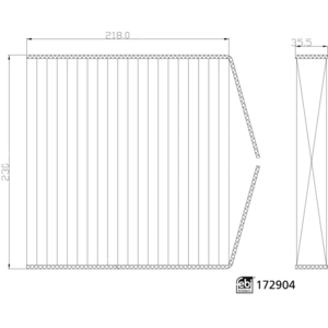 Comparateur de prix : FEBI BILSTEIN Filtre d'habitacle pour AUDI: R8 (Ref: 172904)