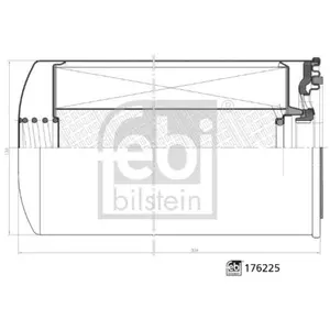 Filtre À Carburant 176225 Febi Febi 176225 pas cher