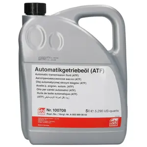 Comparateur de prix : Huile pour boîte automatique FEBI BILSTEIN 100708 ATF MB16 5L - Réf. FB 100708