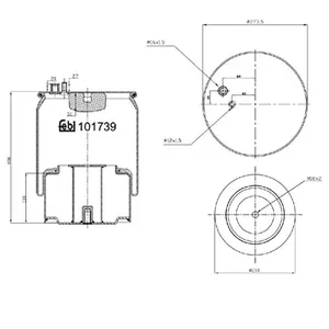 Silent bloc de barre stabilisatrice FEBI BILSTEIN 47527 pas cher