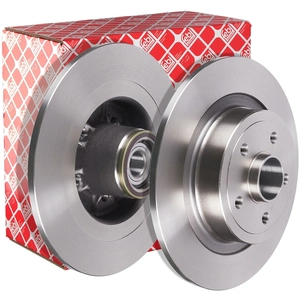 Disque de frein FEBI BILSTEIN 104506 arrière, plein, 1 pièce pas cher