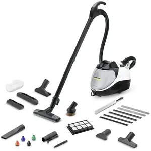 Kärcher Home & Garden SV 7 Nettoyeur vapeur 1.439-490.0 blanc, noir pas cher