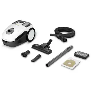 Comparateur de prix : Kärcher Karcher VC 2 Aspirateur traîneau sans sac 700 W Blanc/Noir