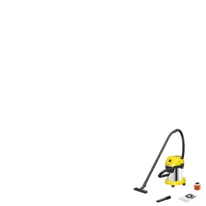 Comparateur de prix : Karcher Wd 3 s V-17/4/20, aspirateur eau/poussière jaune/acier inoxydable