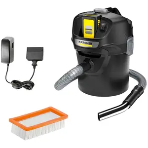 Comparateur de prix : Kärcher Aspirateur de cendes sans fil Karcher AD 2 - Batterie 18V 2.5 Ah- Chargeur