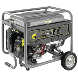 Générateur électrique à essence avec roues 15 litres 5 500 W (1 000 W