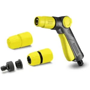 Comparateur de prix : Kärcher Set pistolet et accessoires d'arrosage KARCHER - 2 formes de jets