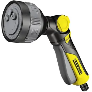 Comparateur de prix : Karcher PISTOLET D'ARROSAGE MULTIFONCTIONS PLUS 2.645 269.0, Jaune et Noir