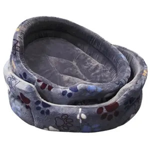 Comparateur de prix : Lit pour chien oval Nobby Pet Classic Lissi Gris 45x55x65x75 cm 61315