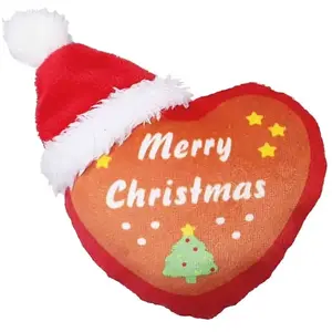 Jouet peluche pour chat Nobby Pet Xmas Herz Kuchen Rouge 10 cm 51934 pas cher