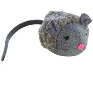 Jouet peluche pour chat Nobby Pet Maus Mit Stimme Gris 15 cm 53214 pas cher