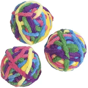 Comparateur de prix : Jouet pour chat Nobby Pet Toy Box Katze Wollball Multicolore 6 cm 5321...