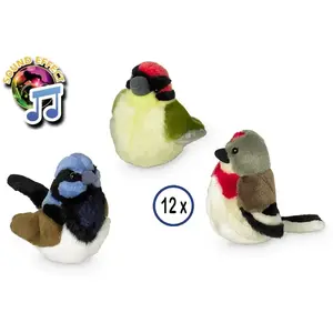 Comparateur de prix : Peluche pour chien Nobby Pet Vögel mit Stimme (x12) Multicolore 17 cm ...