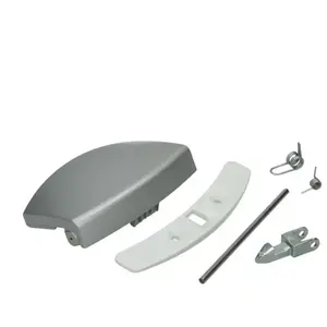 ENSEMBLE POIGNÉE DE HUBLOT POUR LAVE-LINGE AEG - ELECTROLUX 4055085551 pas cher