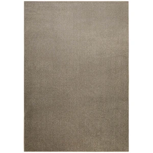 Wecon Home Tapis poil ras beige foncé chiné 200x300 pas cher